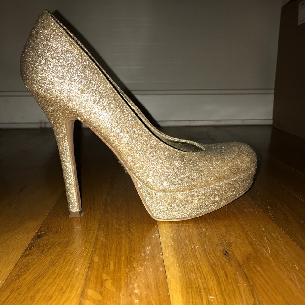 Brash brand gold sparkle heals